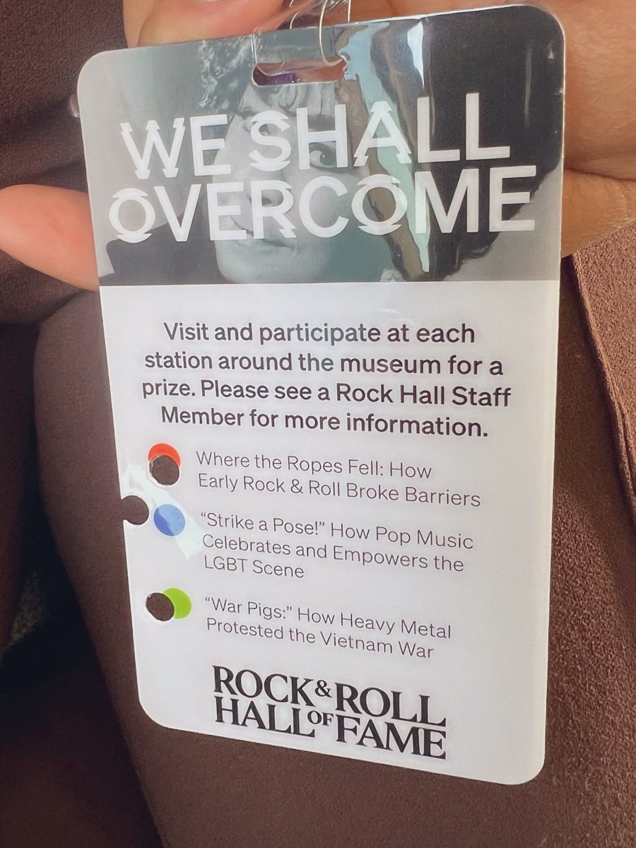 Year 3 of the Social Justice in Literature and Black Voices in Literature joint Rock and Roll Hall of Fame field trip. This was the best one yet! #RevolutionaryMusic