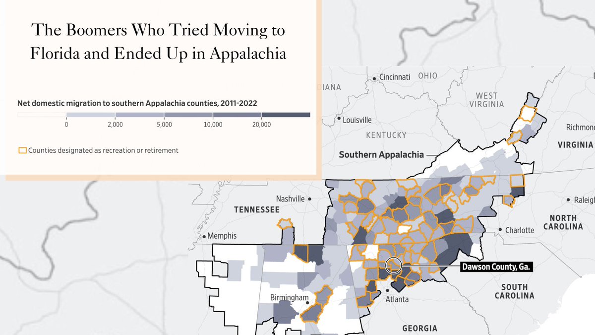 UVA Cooper Center (@uvacoopercenter) on Twitter photo Think you know the next hot spot for retirement?
According to a recent study by the Weldon Cooper Center, baby boomers are finding their way to retirement in southern Appalachia.
Want to know why? Read the full article - ow.ly/x82750QSvhn
#Appalachia <a href="/UVADemocracy/">UVA Karsh Institute of Democracy</a> Think you know the next hot spot for retirement?
According to a recent study by the Weldon Cooper Center, baby boomers are finding their way to retirement in southern Appalachia.
Want to know why? Read the full article - ow.ly/x82750QSvhn
#Appalachia <a href="/UVADemocracy/">UVA Karsh Institute of Democracy</a>