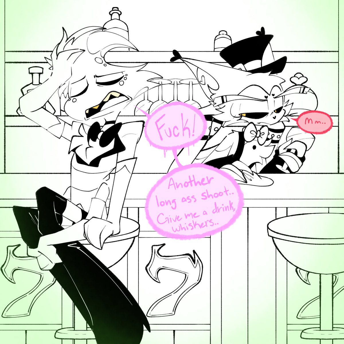 hello_shadowfox's tweet photo. Helpful Service🩷🖤 (1/3)

#huskerdust #HazbinHotel #angeldusthazbinhotel #huskhazbinhotel https://t.co/m7KuUa1Ki0