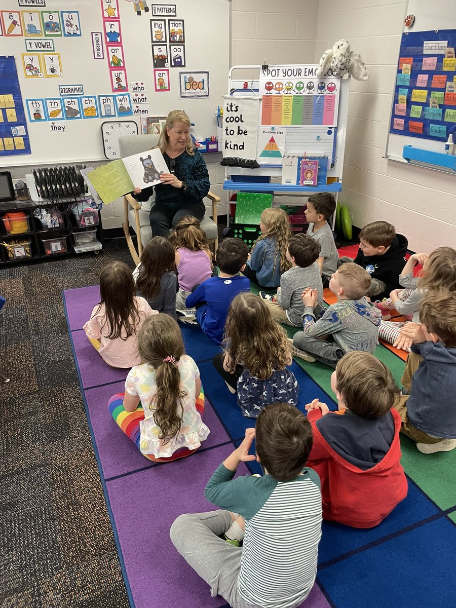 Thank you Mrs Rini for reading Mother Bruce to our class! #CFTogether  #cfevs