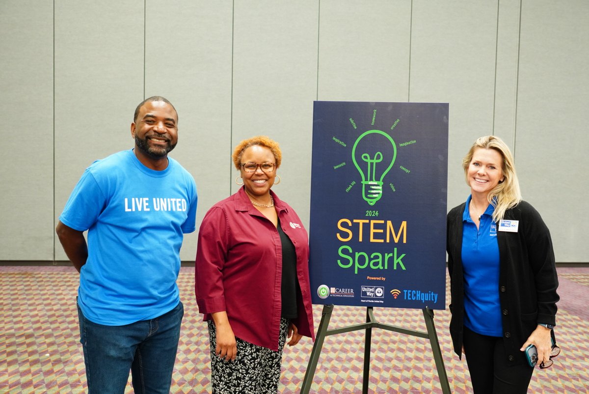 ocpsotc's tweet photo. Yesterday, Orange County Public Schools students gathered at the Orange County Convention Center for #STEMSpark to participate in multiple interactive, work-based learning experiences. @OCPSnews @UnitedWay @OCCC https://t.co/h7hFhvQusf