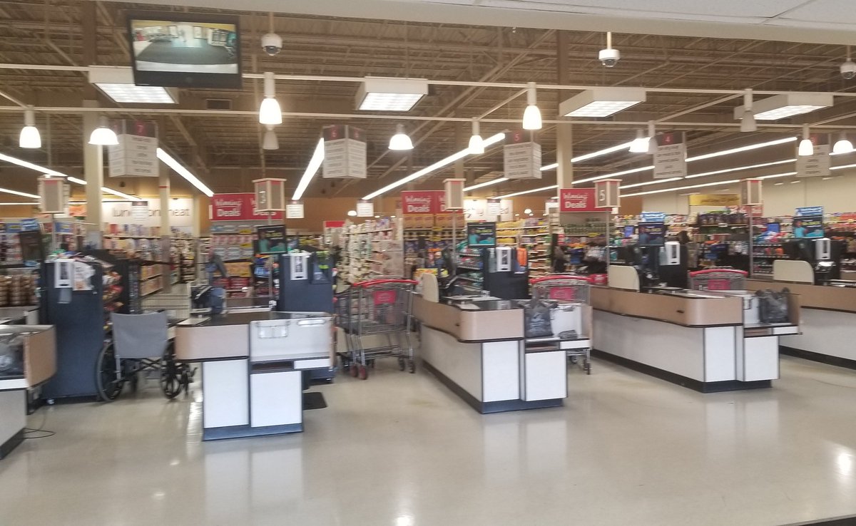 There's just something I HATE about being FORCED to use self checkout. Middle of the day and ALL THE HUMANS ARE CLOSED. And by the way they are all blocked with carts they've obviously had shoplifting problems so why not open some humans to liven up the front end. @WinnDixie