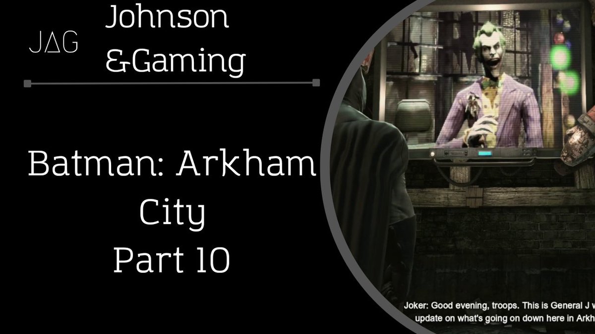 Well, he looks better! Batman Arkham City part 10 is live! Watch here: Youtube: Johnson&Gaming youtu.be/7SDN6vQI6Zs?si… #batman #joker #brucewayne #arkhamcity #harleyquinn #kevinconroy #markhamill #tarastrong #justice #alfred #gaming #nirvana #robertpattinson