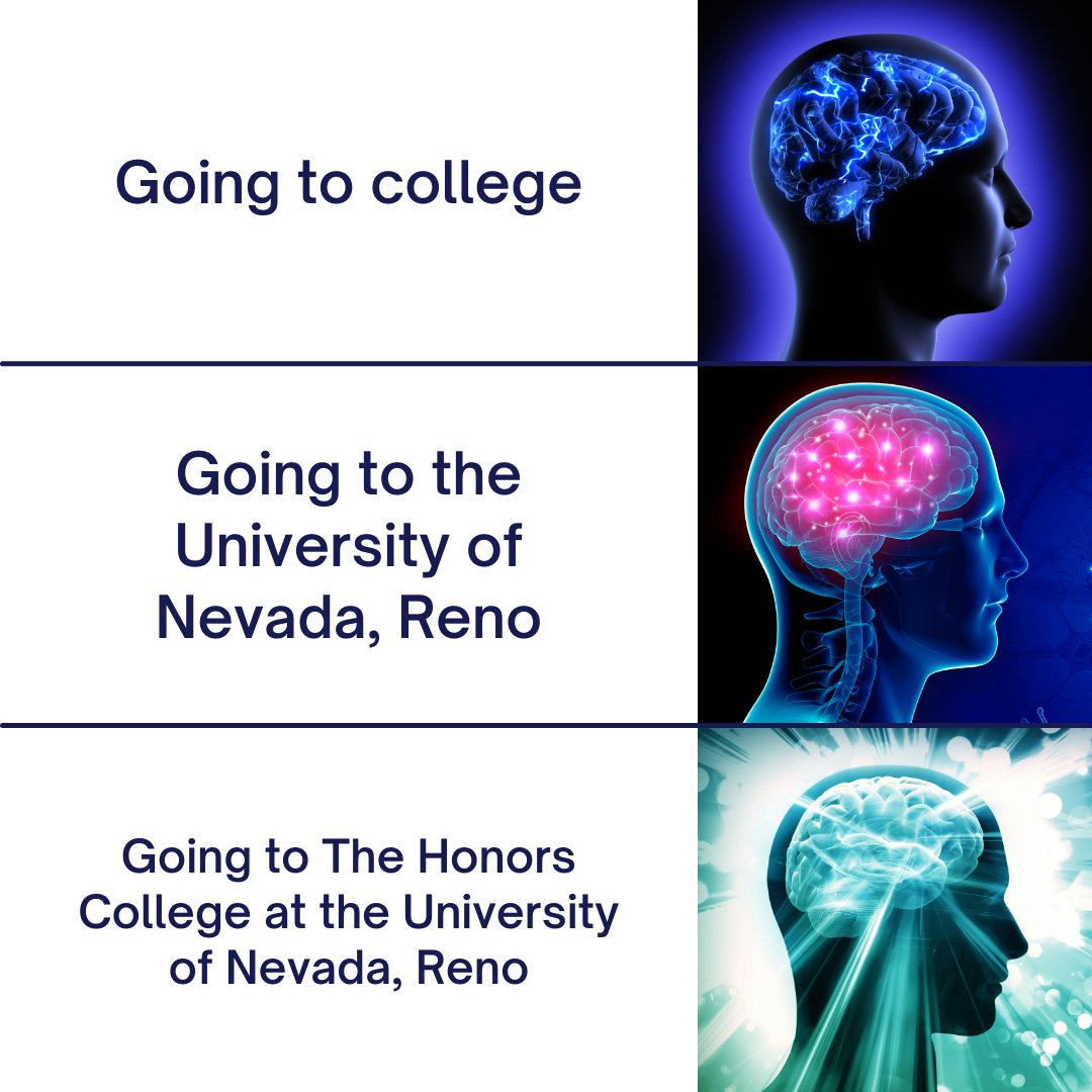 We're just in a silly goofy mood, excited to meet our new Honors Scholars 🤪 🧠
 
#UNRhonors #TheHonorsCollege #HonorsCollege #HonorsScholars #Honors #UniversityOfNevadaReno #UniversityOfNevada #WolfPackWay