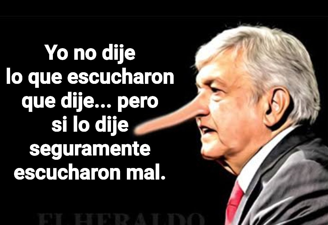 #SinceramenteMentiroso 
🎶 Miénteme mááás que me hace tu maldad feeelizzzz🎶
#LopezPerroDelNarco #NarcoPresidenteAMLO17 
#LosMontajesDeAMLO