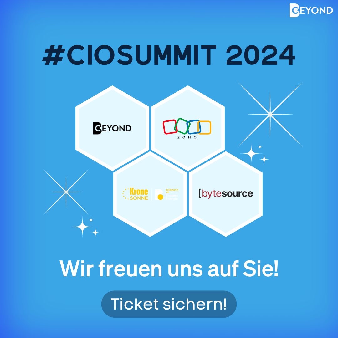 Feiern Sie mit uns auf dem Confare #CIOSUMMIT!🎉 Entdecken Sie innovative Lösungen von Zoho, Krone Sonne und Bytesource und genießen Sie Verpflegung und Networking nach einem inspirierenden Tag! Sichern Sie sich hier Ihr kostenloses Ticket: confare.at/ciosummit/#anm… anmelden!