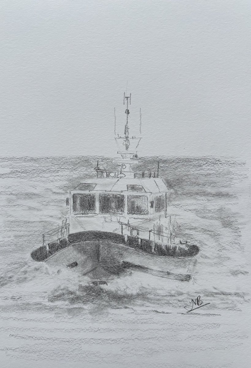 Rough pencil sketch of a pilot boat in Vlissingen.

 #pilotboat #pilot #loods #loodsboot #sea #zee  #pencildrawing #drawing #potloodtekening #tekening #paint #sketch #vlissingen #netherlands