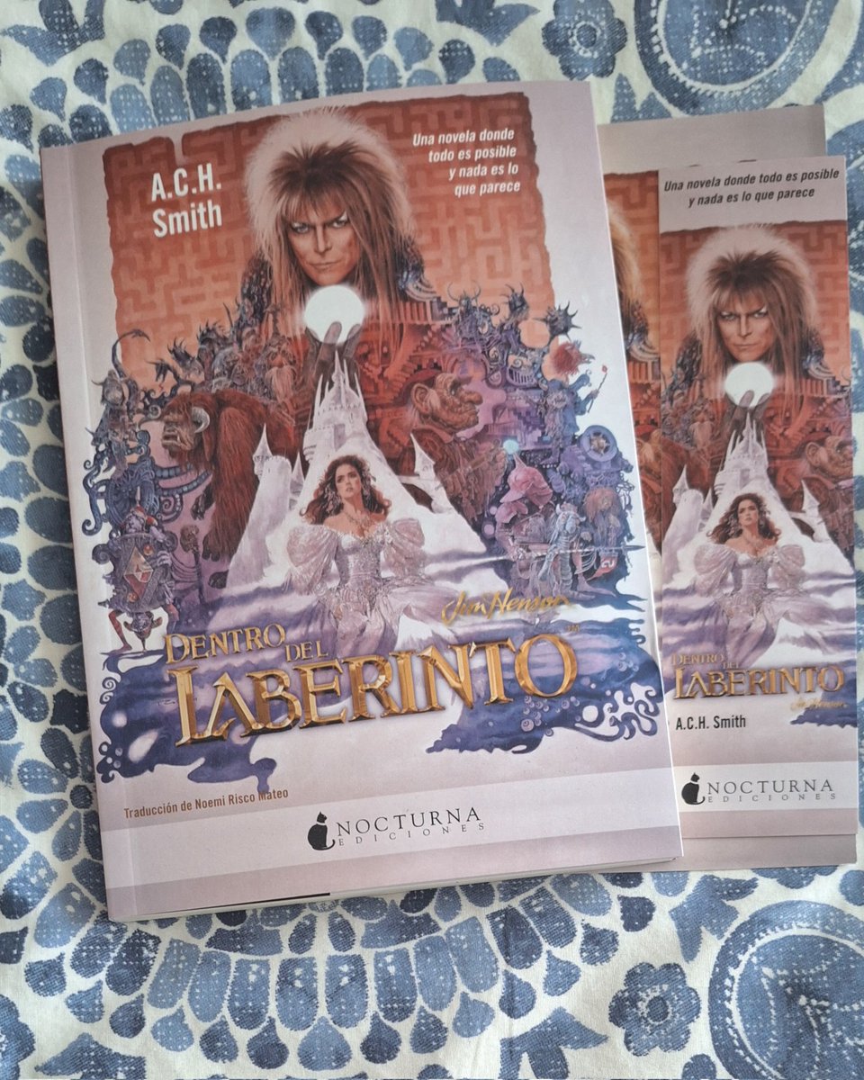 AlfonsoCaroS's tweet photo. Gracias @NocturnaEd 🥰
#DentroDelLaberinto #ACHSmith https://t.co/lvYhooJk7s