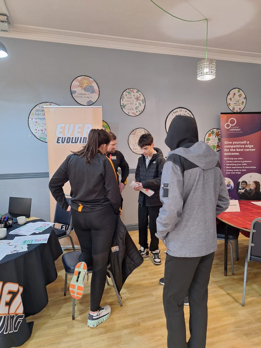 Today, we held our first ‘Business Breakfast’ for our pupils to engage with local employers and businesses and our careers connect team. 
It was wonderful to have so many local businesses give up their own time and come into the school. 
#careers #careersevent