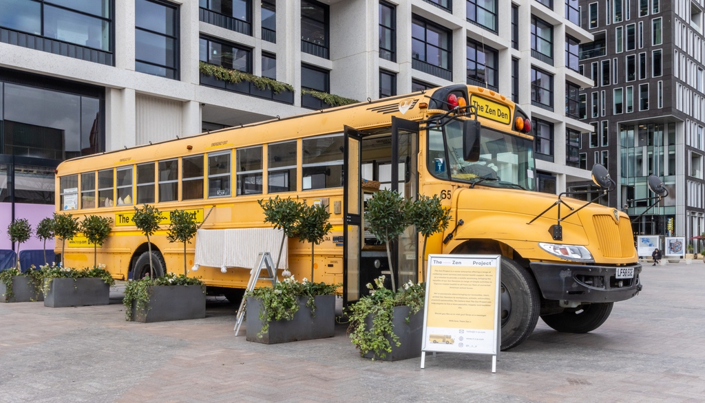 We’ve teamed up with the Zen Project for 12 days of wellbeing events in the mobile ‘Zen Den’ bus. ⁠ ⁠ Located in Lewis Cubitt Square, from the 6 to 18 March, you can join a team of experienced teachers for 11-minute Zen Sessions throughout the day. ⁠ kingscross.co.uk/event/the-zen-…