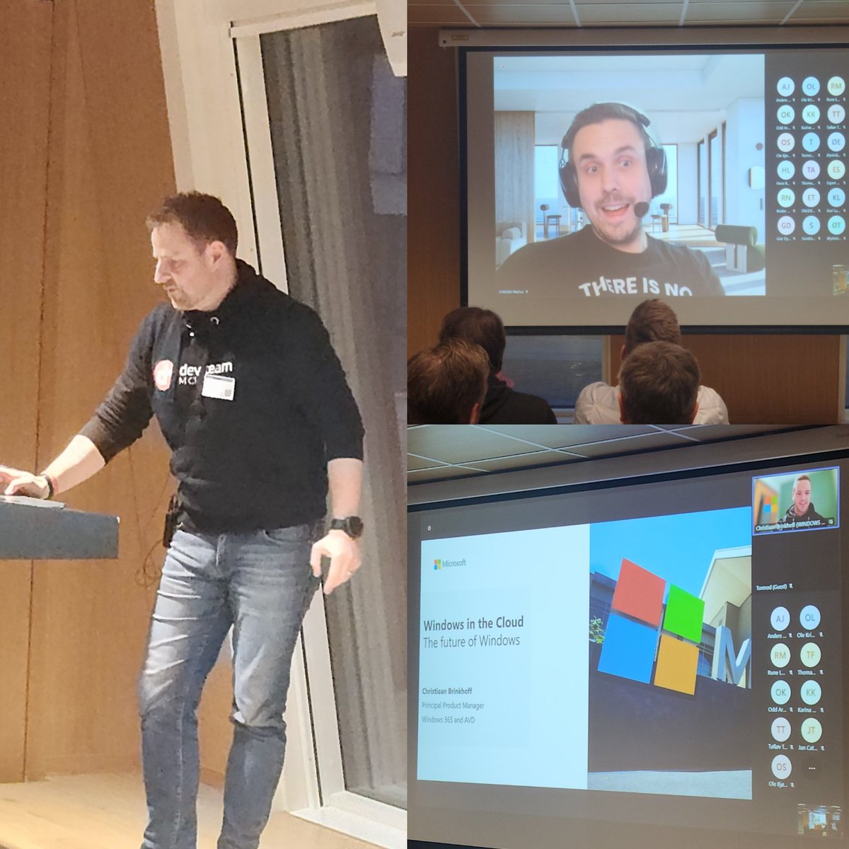 Bjørn Riiber (@lillebear) on Twitter photo <a href="/EUCNorway/">End User Computing Tech Norway</a> would like to thank our speakers for fantastic sessions, we greatly appreciate your support and sharing of your knowledge <a href="/Brinkhoff_C/">Christiaan Brinkhoff</a> from <a href="/Microsoft/">Microsoft</a> <a href="/msandbu/">Marius Sandbu</a> from @SopraSteria_no and <a href="/pazdedav/">David Pazdera ☁️</a> from <a href="/Devoteam/">Devoteam</a> Next 2 days event 3-5 June euctech.no <a href="/EUCNorway/">End User Computing Tech Norway</a> would like to thank our speakers for fantastic sessions, we greatly appreciate your support and sharing of your knowledge <a href="/Brinkhoff_C/">Christiaan Brinkhoff</a> from <a href="/Microsoft/">Microsoft</a> <a href="/msandbu/">Marius Sandbu</a> from @SopraSteria_no and <a href="/pazdedav/">David Pazdera ☁️</a> from <a href="/Devoteam/">Devoteam</a> Next 2 days event 3-5 June euctech.no