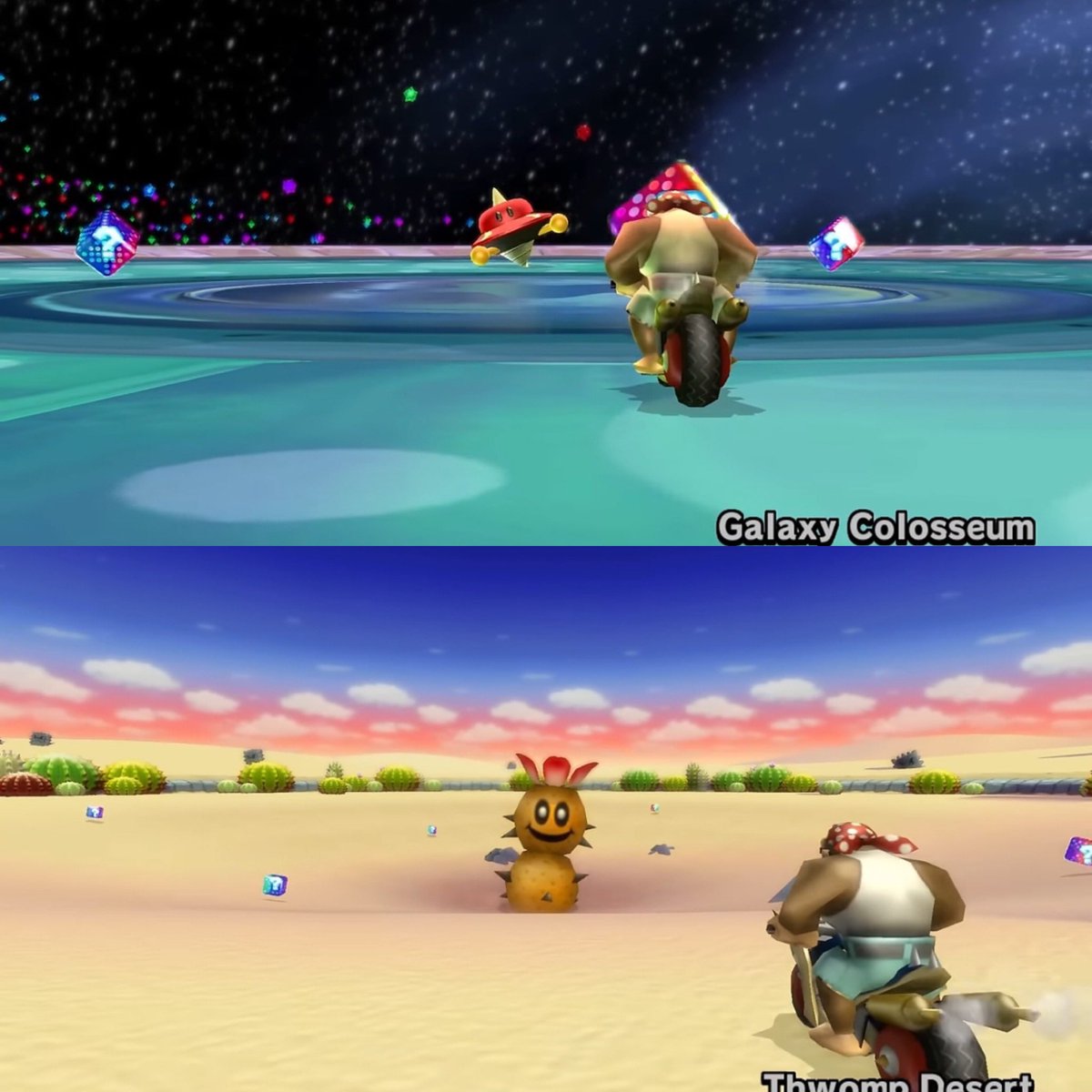 I was today years old finding out that Mario Kart Wii had Bosses! #MarioKart, image size:1200x1200