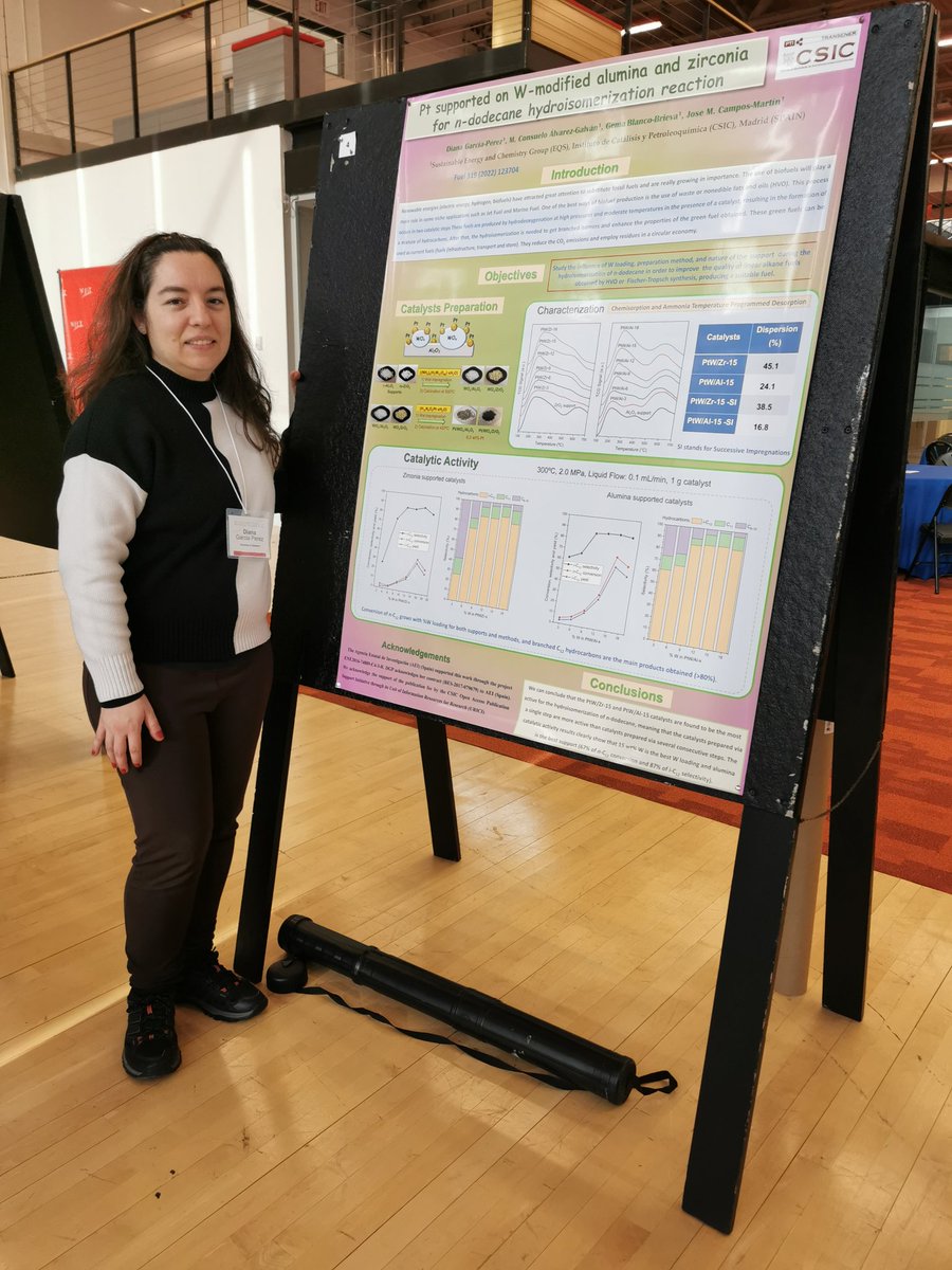 Glad to share a work of my PhD thesis, at the 2024 CSNY Spring Symposium at the New Jersey Institute of Technology in USA. <a href="/ICP_CSIC/">Instituto de Catálisis y Petroleoquímica (CSIC)</a> <a href="/JMCamposMartin/">Jose Miguel Campos Martín</a> <a href="/Consuel56400870/">Consuelo Alvarez-Galvan</a>