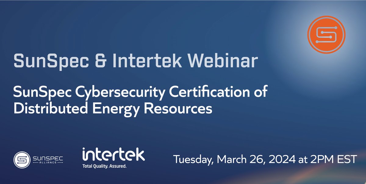 SunSpec Alliance tweet media