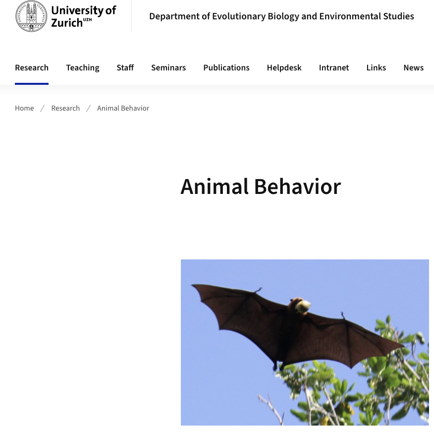 altermatt_lab's tweet photo. Join our Department @UZH_en !

Job Opening: Associate / Full #Professorship in #Behavioral #Biology.

This is an exciting position in a great place! Please spread the information widely and applications are very welcomed! #RT

🐦‍⬛🐞🐟🧬🦋🦠🐡🦣🫏🫎

https://t.co/CzKZI4wcDJ https://t.co/7Mwcm1MqXs