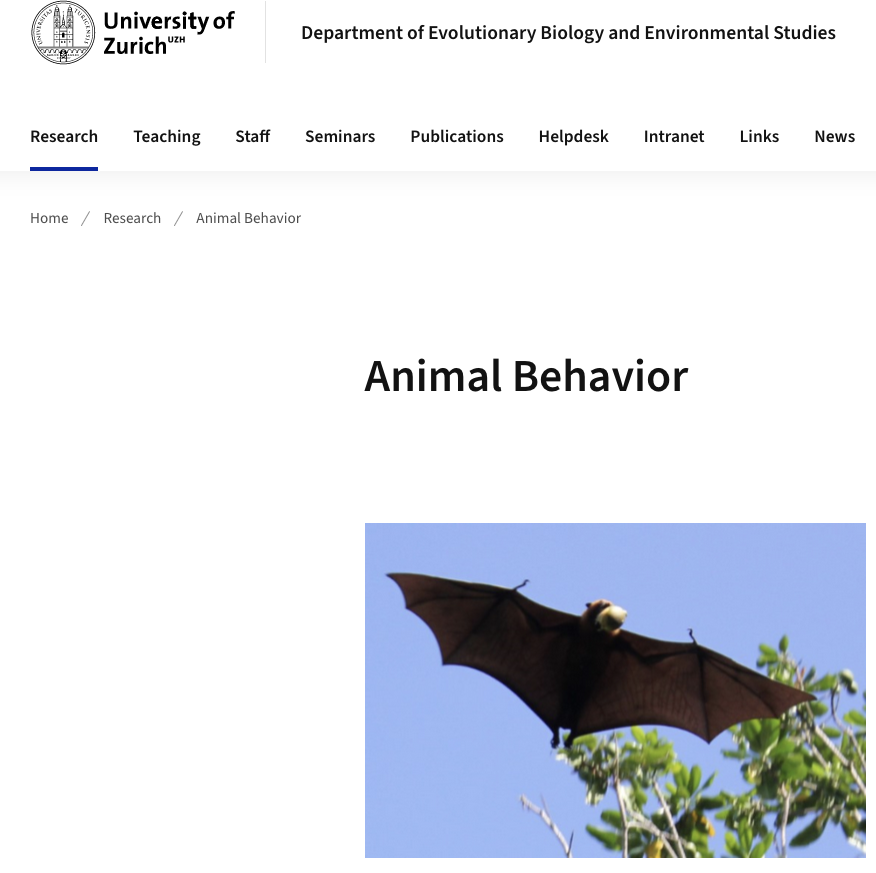 Join our Department @UZH_en ! Job Opening: Associate / Full #Professorship in #Behavioral #Biology. This is an exciting position in a great place! Please spread the information widely and applications are very welcomed! #RT 🐦‍⬛🐞🐟🧬🦋🦠🐡🦣🫏🫎 jobs.uzh.ch/offene-stellen…