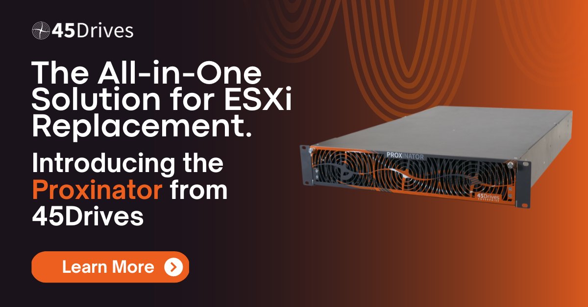 45Drives tweet media