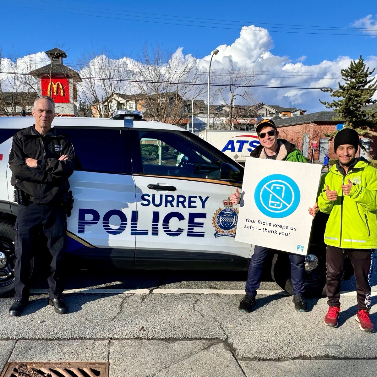 Surrey Police Service tweet media
