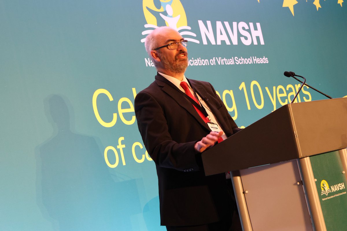 Darlington Virtual School Head, <a href="/CalvinKipling/">Calvin Kipling MBE</a> speaks at #NAVSH24 , <a href="/NAVSH_UK/">NAVSH</a> conference in Birmingham.