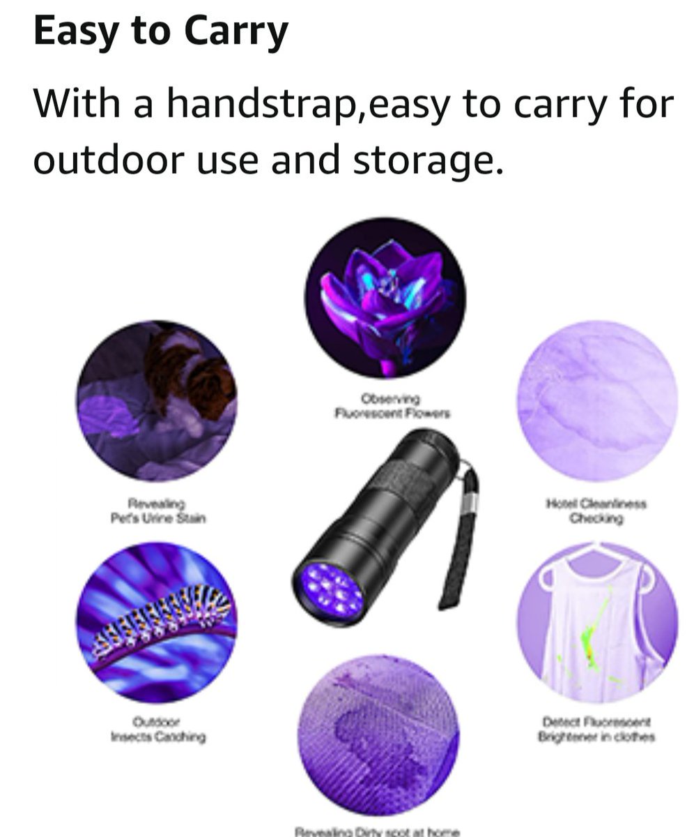 nnojha's tweet image. This UV flashlight under which invisible watermarks or unique number of #ElecyoralBonds can be read/seen is available on Amazone for ₹439/-.
(Thanx to Article 19 YouTube channel where I saw it during interview of journalist #PoonamAgarwal) by #NavinKumar