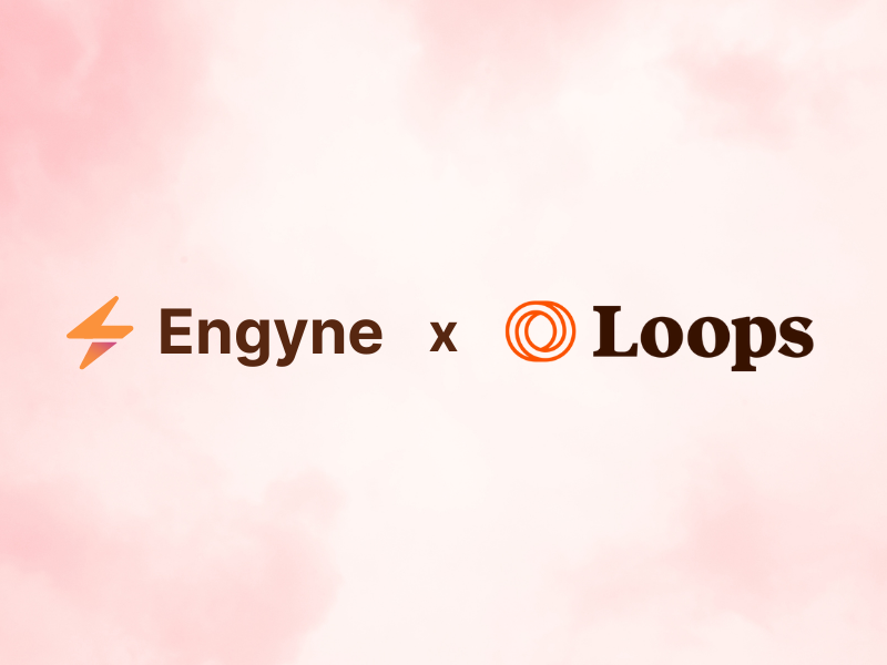 Super excited to share that <a href="/EngyneHQ/">Engyne 🚂</a> now integrates natively with <a href="/loops/">Loops.so</a>!

Our goal at Engyne has always been to help lean SaaS teams scale up their inbound marketing operations without having to combine together a number of outdated tools. We are already powering some of the