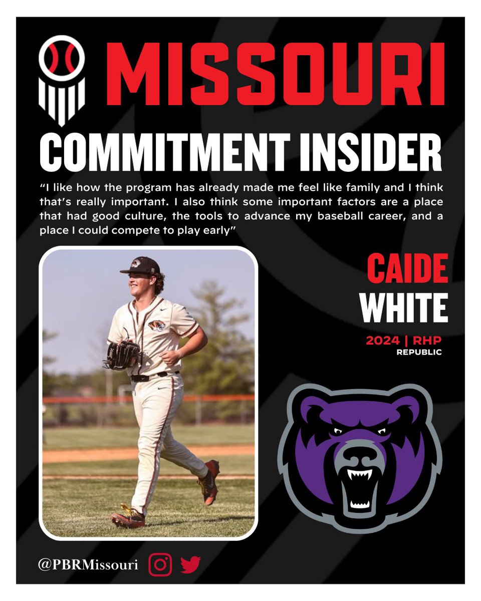 Commitment Q&amp;A: Caide White

+ Talking through the recruiting process with Central Arkansas signee Caide White. 

+ Full story, found here ↙️↙️

📝: loom.ly/IG2RIAM