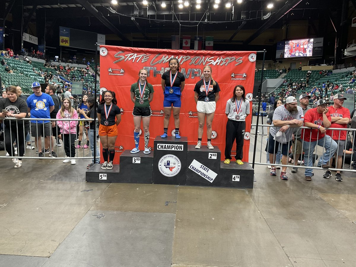 thswpa's tweet photo. CHAMPIONS!! Congratulations to our 2024 THSWPA 1A/2A 114LBS State Champions!! #thswpa https://t.co/GfupsAdRJx