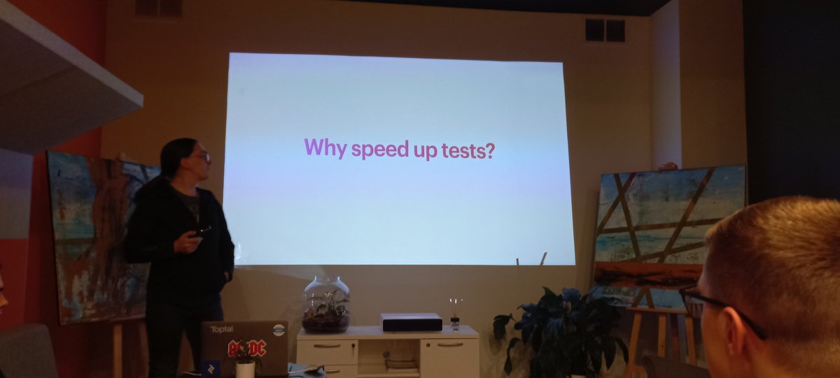 RRUGpl's tweet image. About optimizing tests by Makar Ermokhin on #rrug #rzeszow #it