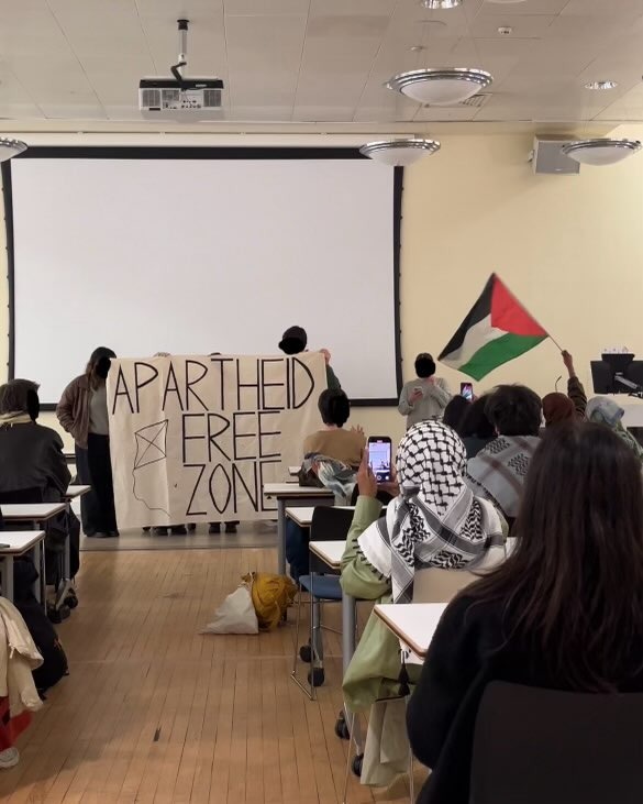 🚨🇵🇸UCL OCCUPIED IN SOLIDARITY WITH PALESTINE 🇵🇸🚨 NO CLASS AS USUAL IN A COMPLICIT UNIVERSITY (1/2)