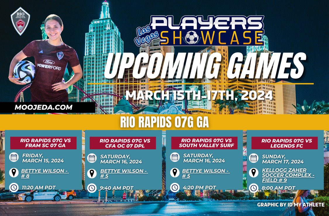 Headed up to Las Vegas for Players Showcase this weekend! Here’s my schedule: