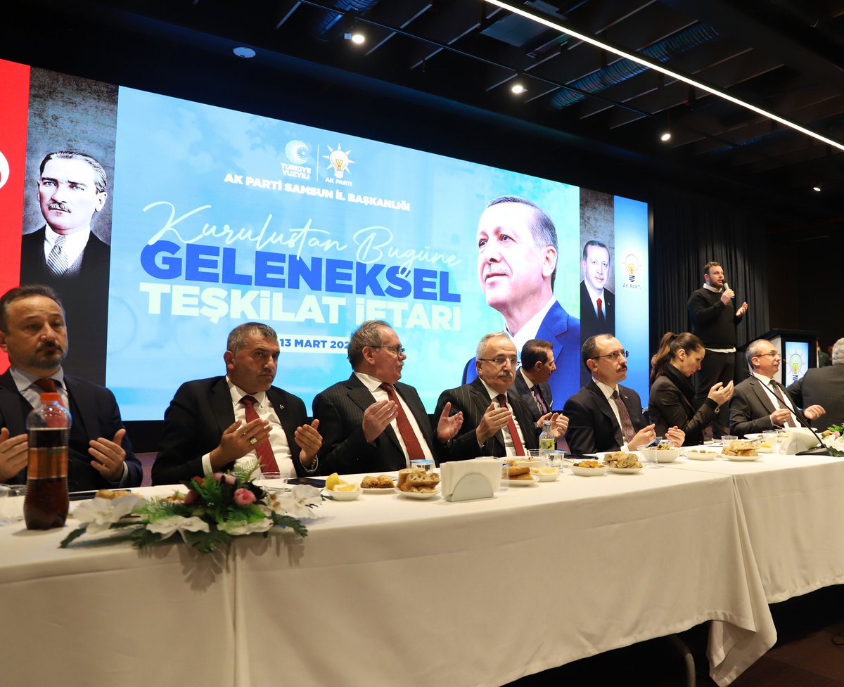 mehmet_kose55's tweet photo. Kuruluştan bugüne geleneksel hale getirdiğimiz iftar programımızı Genel Başkan Yardımcımız ve Milletvekilimiz Sn. Çiğdem Karaaslan, TBMM Plan ve Bütçe Komisyonu Başkanımız ve  Milletvekilimiz Sn. Mehmet Muş, Milletvekillerimiz Sn. Orhan Kırcalı, Sn. Ersan Aksu, İstanbul Milletvekilimiz Sn. Oğuz Üçüncü, Milliyetçi Hareket Partisi İl Başkanı Sn. Burhan Mucur, Büyükşehir Belediye Başkanımız Sn. Mustafa Demir,  Büyükşehir Belediye Başkan Adayımız Sn. Halit Doğan ve teşkilatlarımız yoğun katılımıyla gerçekleştirdik. 

Rabbim birliğimizi, beraberliğimizi ve kardeşliğimizi daim eylesin. 

#AKParti #Samsun #Cumhurİttifakı