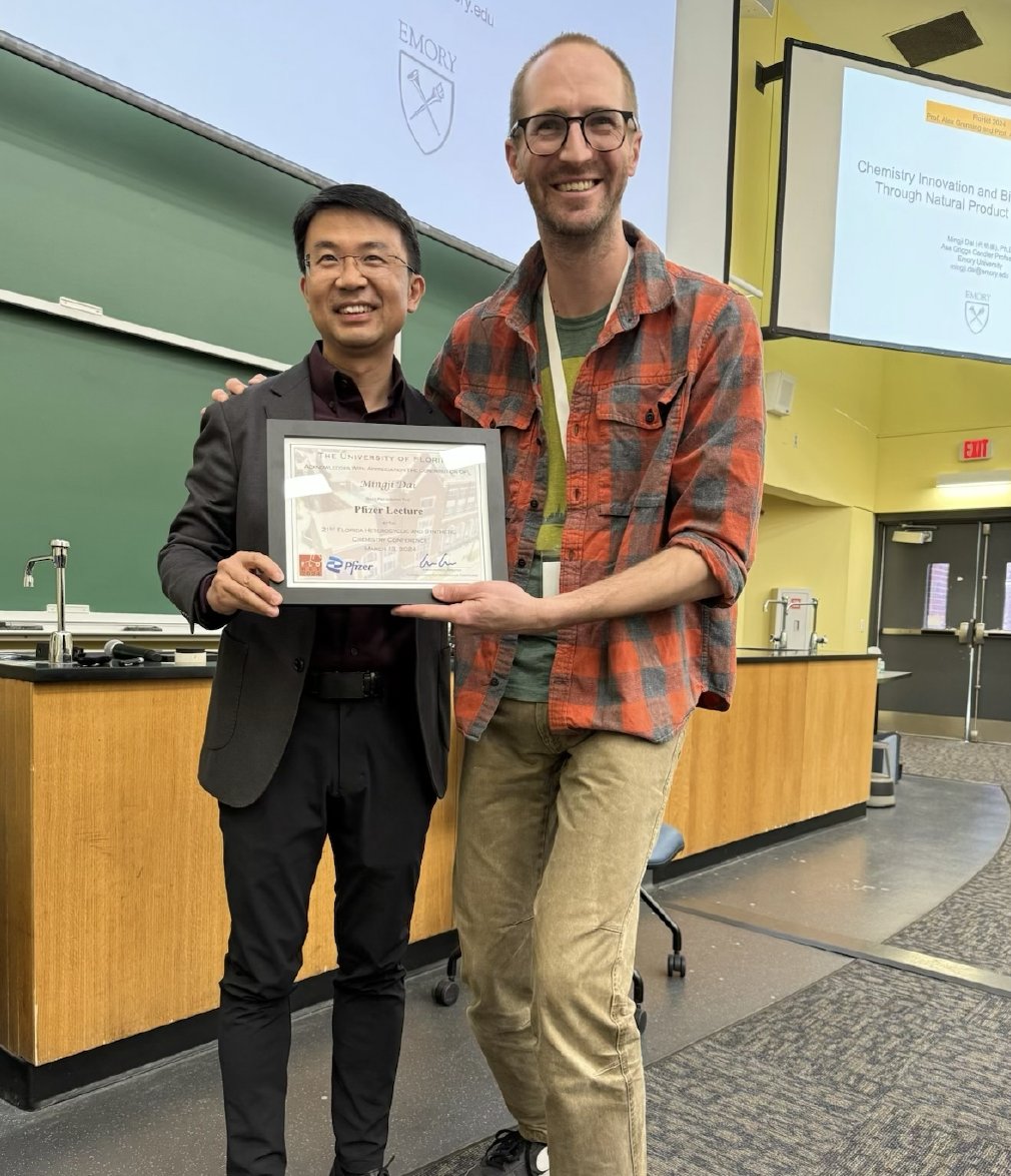 #FloHet2024 (@flohetconf) on Twitter photo We are not entering the #FloHet2024 Homestretch! Thank you to Mingji Dai for attending the conference and sharing his group's work! Thank you to <a href="/pfizer/">Pfizer Inc.</a> for sponsoring this event! We are not entering the #FloHet2024 Homestretch! Thank you to Mingji Dai for attending the conference and sharing his group's work! Thank you to <a href="/pfizer/">Pfizer Inc.</a> for sponsoring this event!