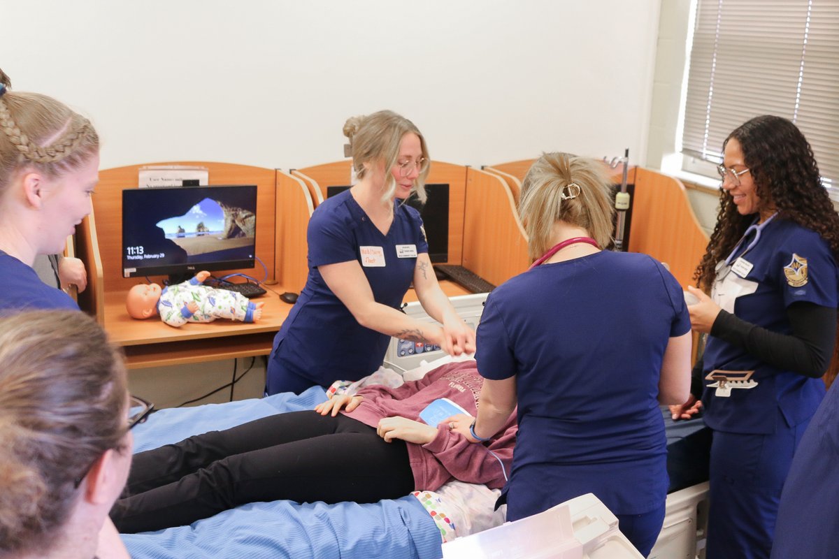 MCC nursing students and local first responders participated in a disaster simulation on campus, learning triage skills and how to properly assess patients during a multi-casualty vehicle accident. Students and volunteers took turns portraying the patients with scripted injuries.