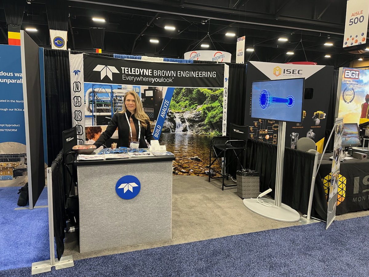 It's been an exciting week here at the Waste Management Symposium! There's still time to stop by and see us at Booth #618 and learn more about what TBE can do to solve your Energy and Nuclear needs. #WasteManagement #WMS2024 #EnergySolutions #Nuclear #TBE #EverywhereYouLook