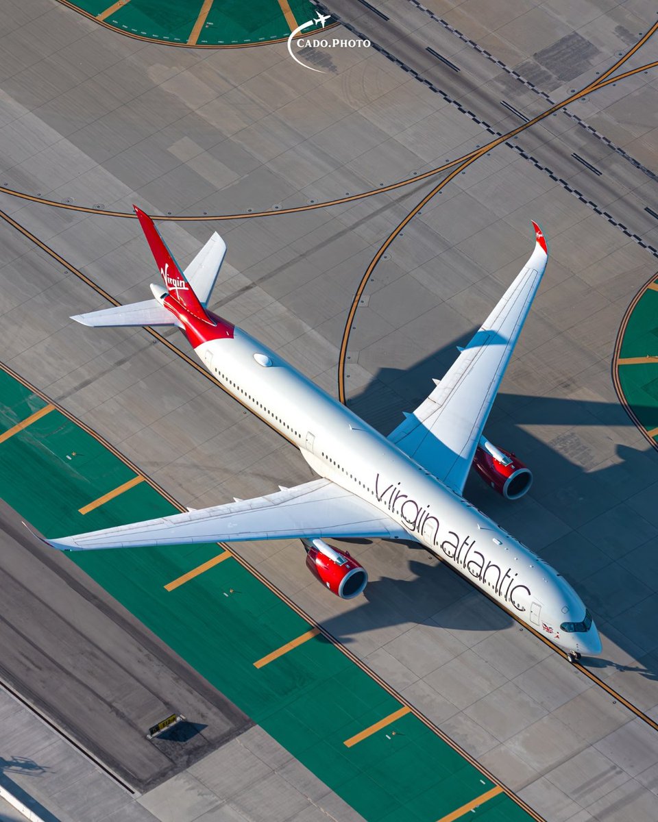 Bird's-eye views at LAX 🤤 Something exciting is touching down at LHR this Friday can you guess what it is? 📸 : cado.photo