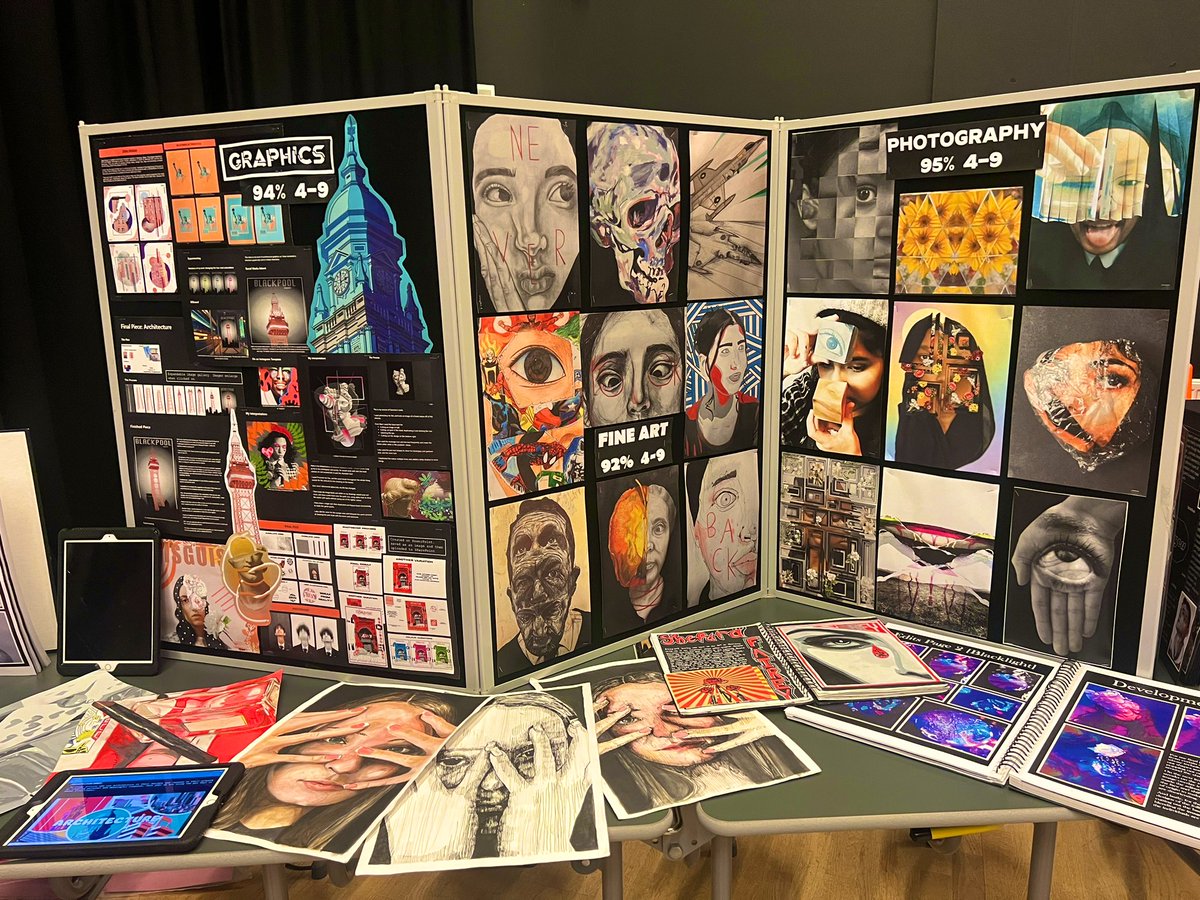 A great turn out tonight for Year 9 options evening 🙌 @EssaAcademy #options #VisualArts