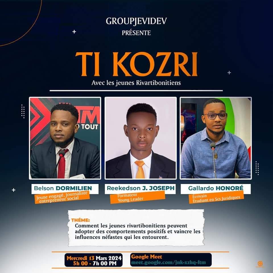 GROUPJEVIDEV's tweet photo. 📅 Date : Aujourd'hui, 13 Mars 2024
🕖 Heure : 5h00 - 7h00 (EST)
⌛ Durée : 120 minutes
🔗 Lien : https://t.co/8CqXBM0E7S

🚨Ne ratez pas, soyez des nôtres. 

Vous pouvez également rejoindre le réseau WhatsApp du @GROUPJEVIDEV via ce lien⤵️: https://t.co/zigFkuOAvh

©️: @Kescen22 https://t.co/pupYfkylPG