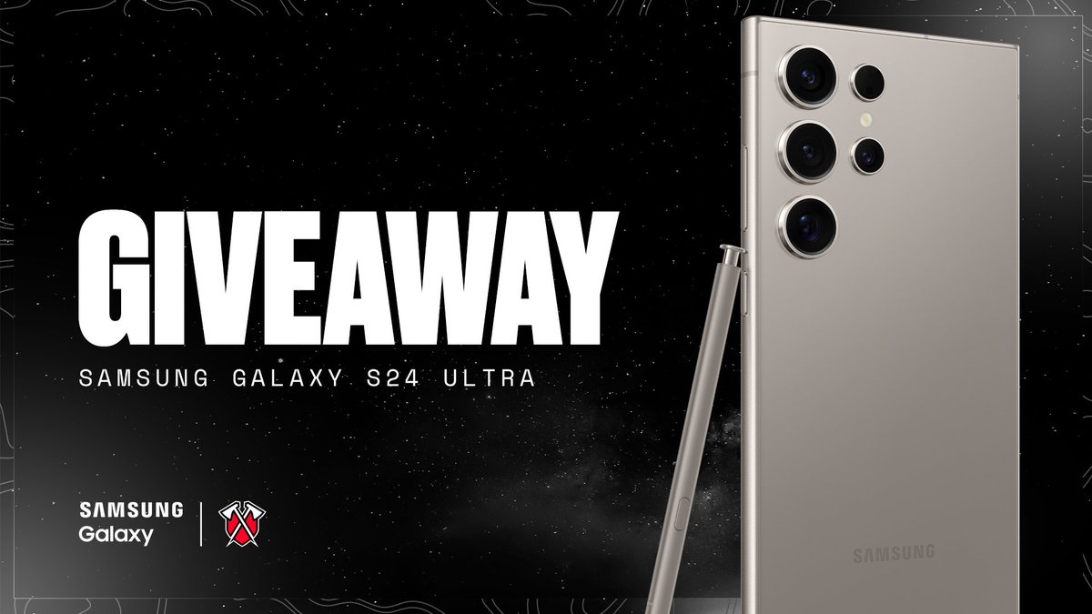 Tribe Gaming (@tribegaming) on Twitter photo SAMSUNG GALAXY S24 ULTRA GIVEAWAY
How to enter:
- Retweet and Like
- Follow <a href="/SamsungMobileUS/">Samsung Mobile US</a> & <a href="/TribeGaming/">Tribe Gaming</a>
- Watch our #MissionGalaxy YT video
Winner will be picked on March 20th, US only.
#PlayGalaxy #SamsungPartner SAMSUNG GALAXY S24 ULTRA GIVEAWAY
How to enter:
- Retweet and Like
- Follow <a href="/SamsungMobileUS/">Samsung Mobile US</a> & <a href="/TribeGaming/">Tribe Gaming</a>
- Watch our #MissionGalaxy YT video
Winner will be picked on March 20th, US only.
#PlayGalaxy #SamsungPartner