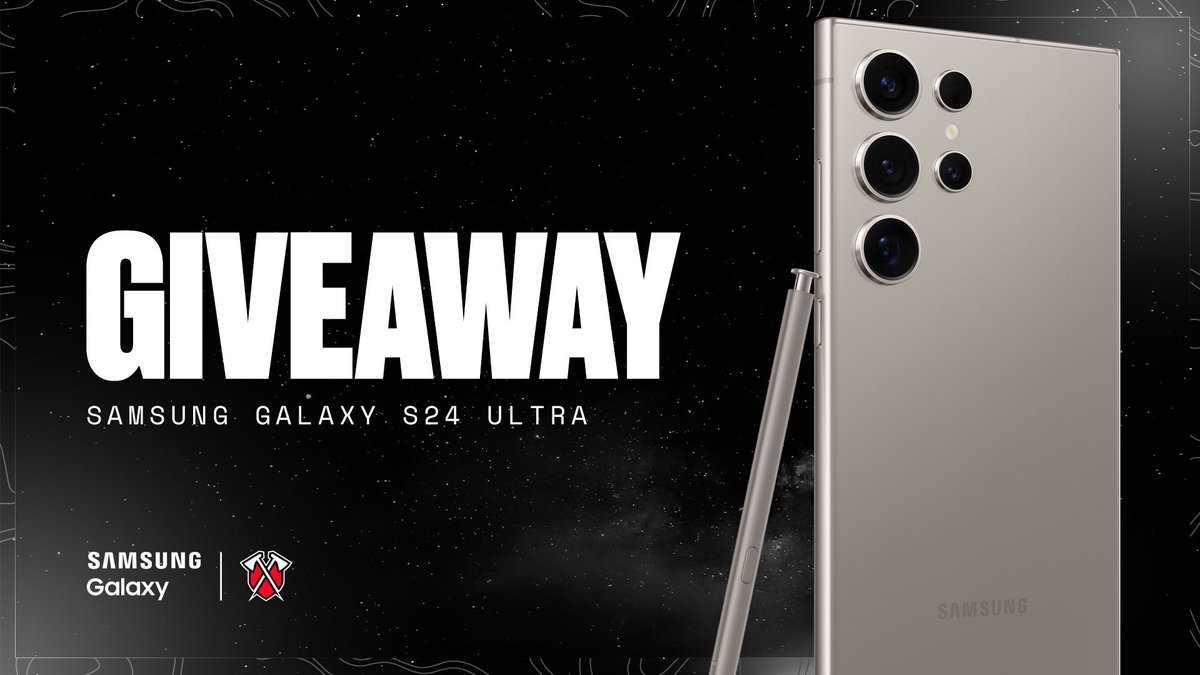 SAMSUNG GALAXY S24 ULTRA GIVEAWAY How to enter: - Retweet and Like - Follow @SamsungMobileUS & @TribeGaming - Watch our #MissionGalaxy YT video Winner will be picked on March 20th, US only. #PlayGalaxy #SamsungPartner