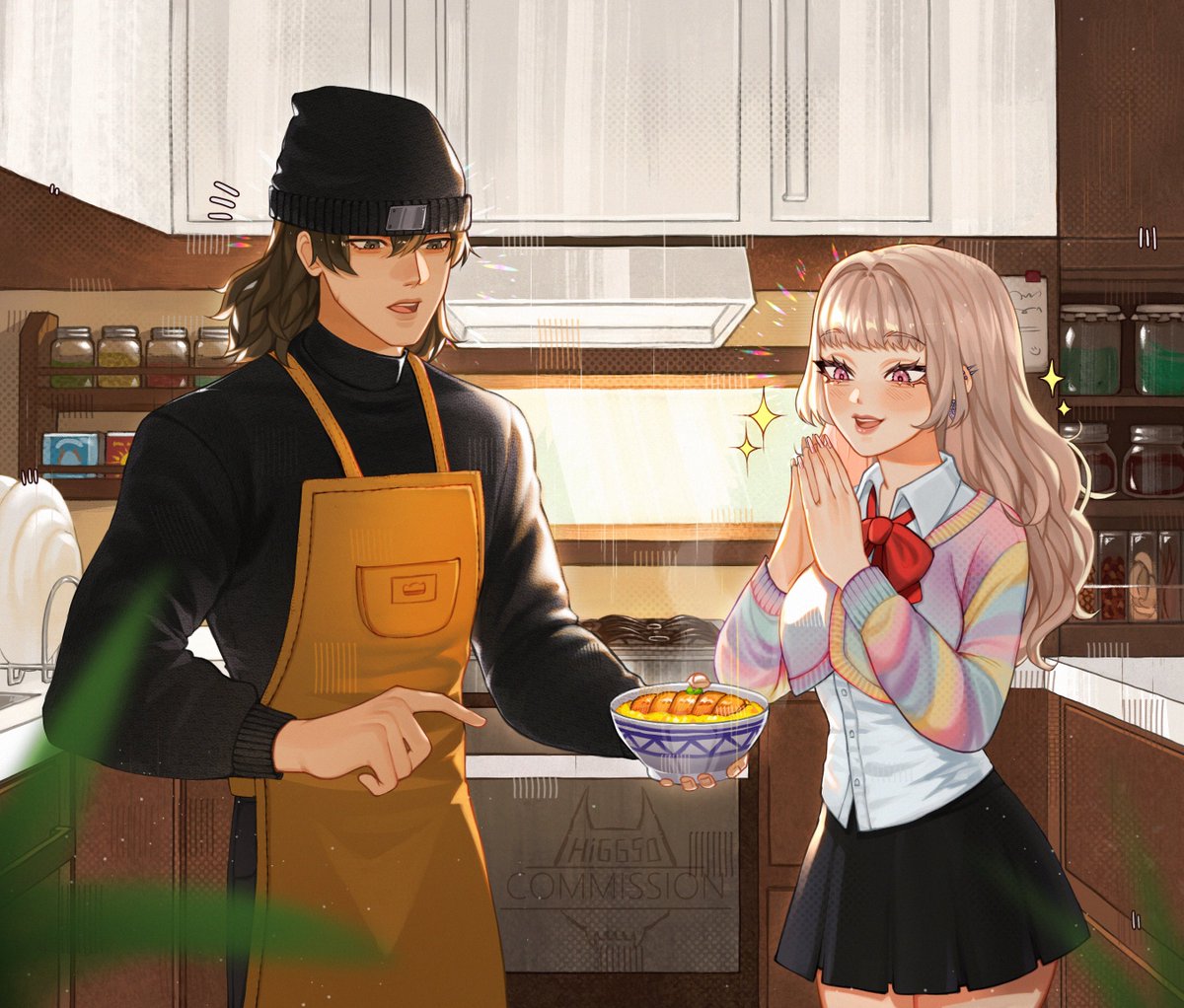hhiggssoo's tweet photo. ✨Couple Commission for @vulfyre✨ 
#digitalart #commission https://t.co/ZloAHurvhP
