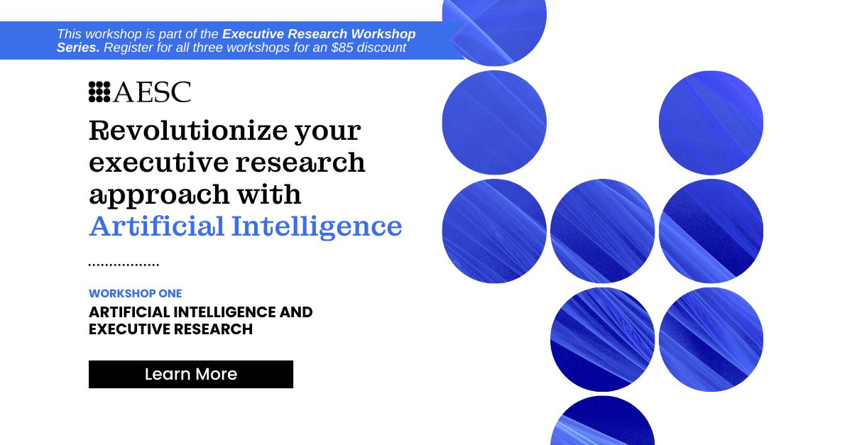 TheAESC's tweet image. The first workshop of our Executive Research Workshop Series kicks off next week! 

Will we see you there? Register here: buff.ly/4bgMhO9 

#ExecutiveResearch #Workshop #ProfessionDevelopment #ArtificialIntelligence #Global