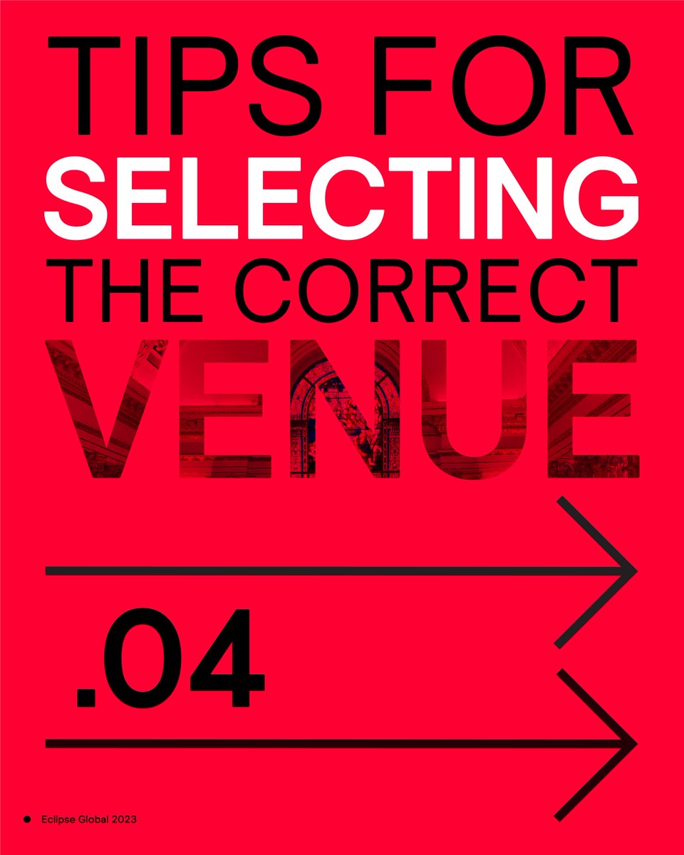 Eclipse_Event's tweet image. A venue type refers to the category or classification of a space or location that is suitable for hosting your experience.