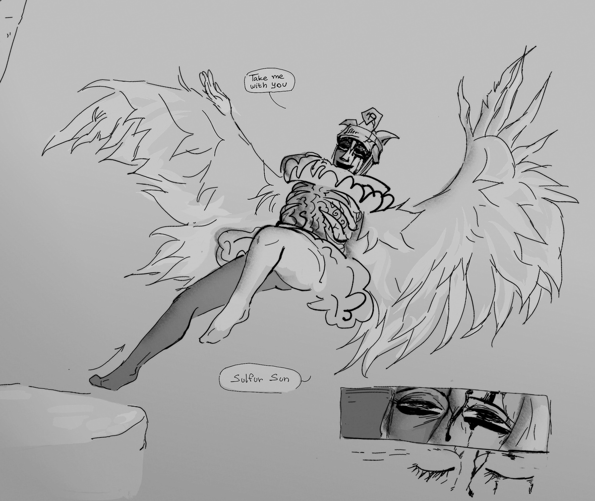 LooovePudding's tweet photo. idk wanted to draw some per'kele angst.. https://t.co/KvL4Ta8pMt