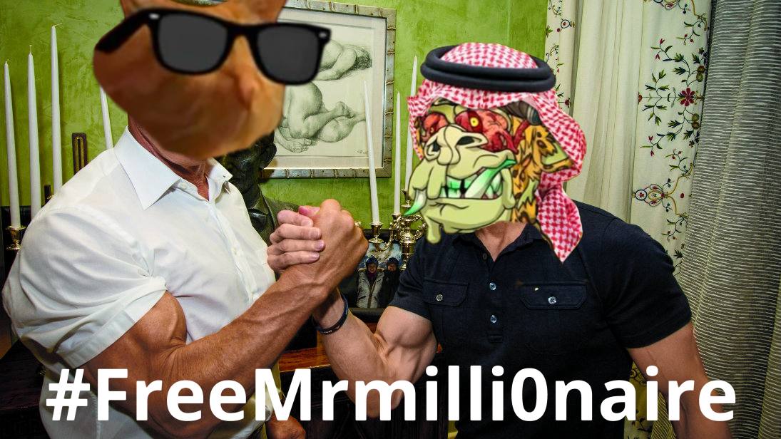 RACECAT_SOL's tweet photo. @MILLICHATCO @MRMILLI0NAIRE @elonmusk $RCAT stands with @MRMILLI0NAIRE 
Bring him back @elonmusk https://t.co/YwLRoflzWY