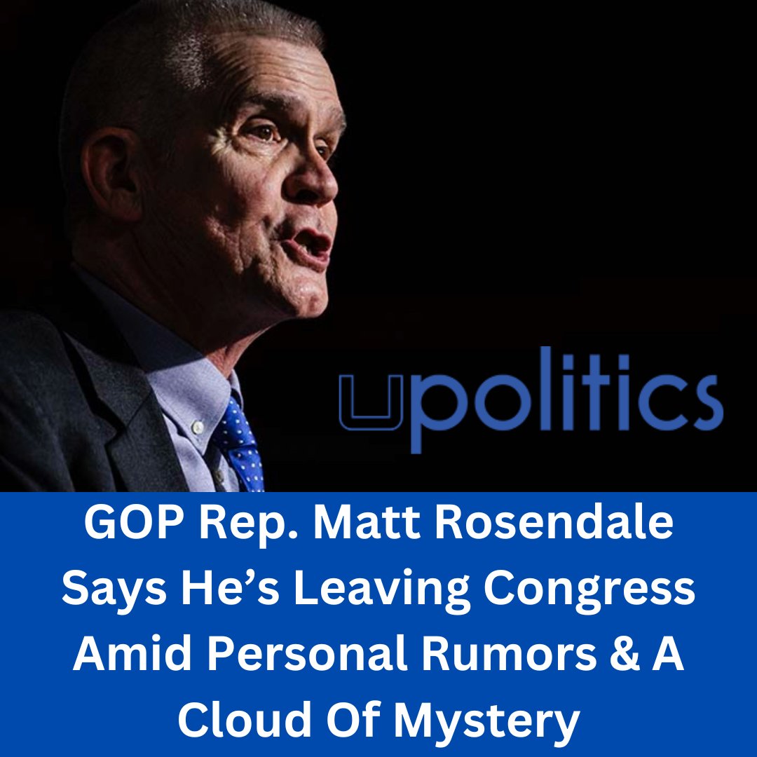 upoliticsnow's tweet image. Full Story: tinyurl.com/3wc5nrue
Rep. Matt Rosendale (R-Montana) announced he is going to leave the Congressional race due to rumors and attacks on himself and his family.

#montana #mattrosendale #timsheehy #DonaldTrump #Trump #politics