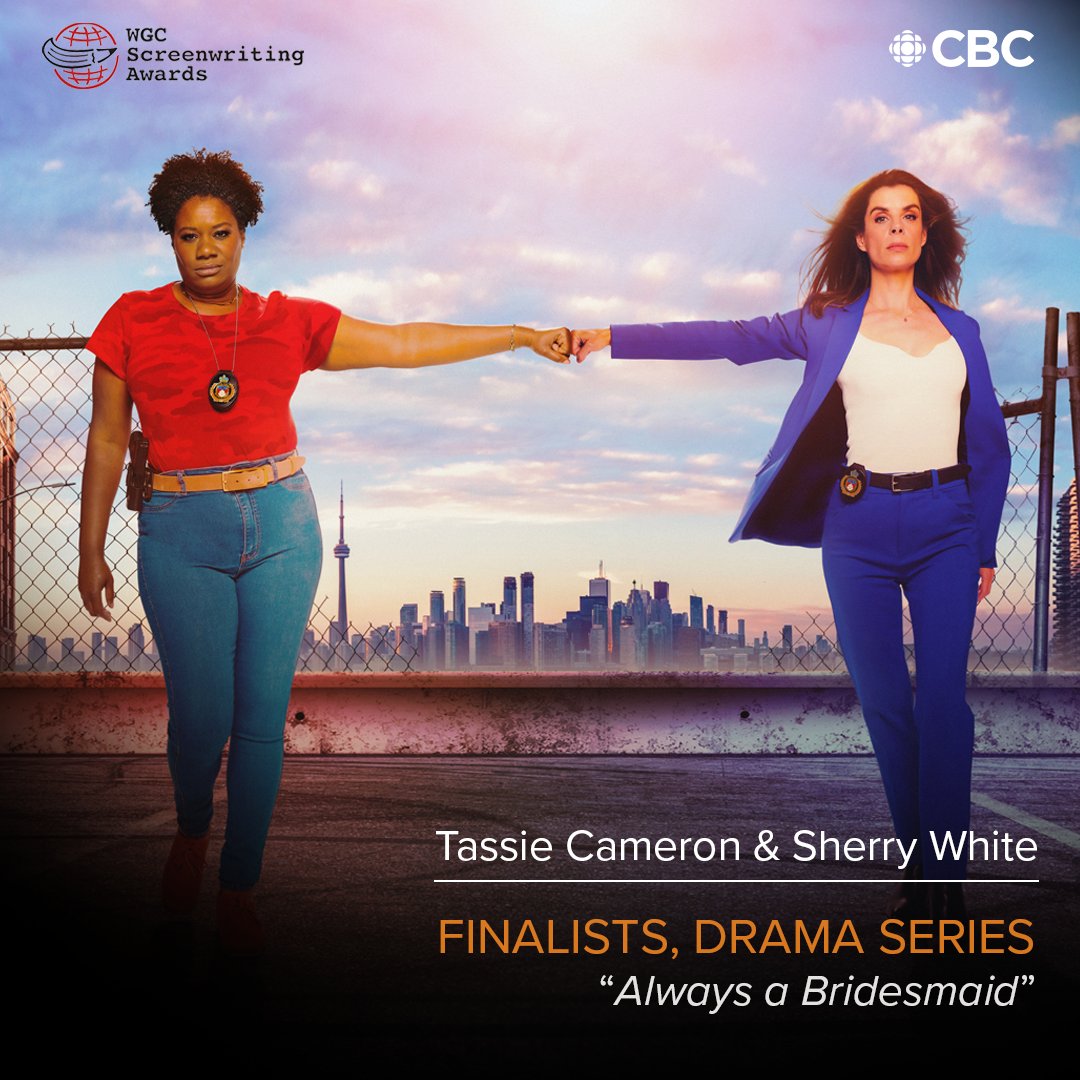 We are very excited to share that @tassiecameron and Sherry White are finalists at the WGC Screenwriting Awards for their work on Season Three of #PrettyHardCases! Congratulations to all of the nominees!