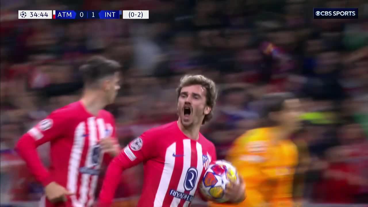 ANTOINE GRIEZMANN WITH AN INSTANT RESPONSE 💥