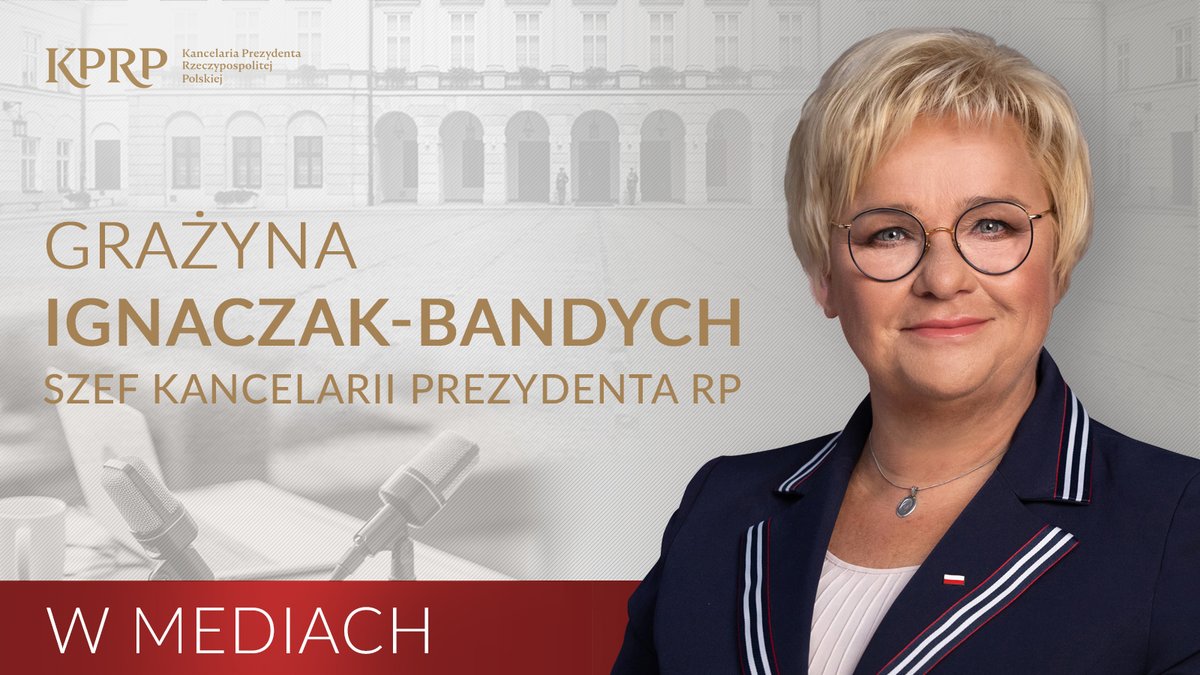 📆Dziś, 14.03

📻 8.15 Szef Kancelarii Prezydenta RP @GIBandych - #SygnałyDnia w @RadiowaJedynka