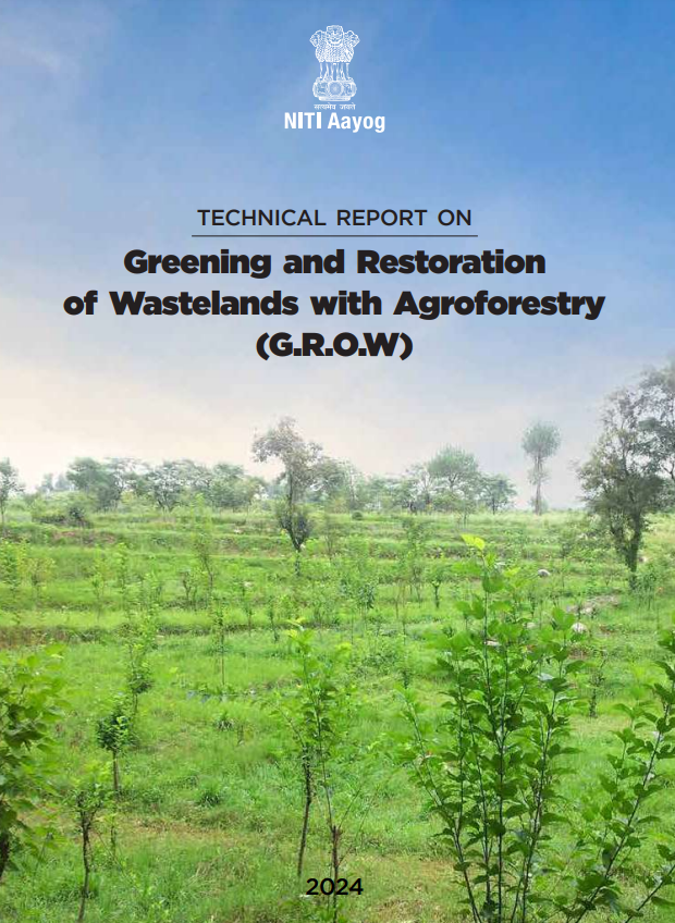 Greening of wastelands with #agroforestry interventions can play a significant role in mitigating climate change, bringing socio-economic welfare and achieving Sustainable Development Goals. Download this publication to learn more: ↪️ bit.ly/3ws5aOa #TreesPeoplePlanet