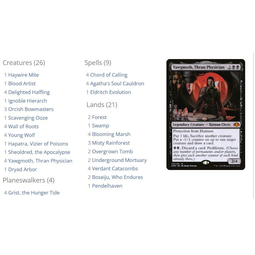StarCityGames's tweet photo. Congrats to Rachel Feingersh for winning the #MTG Modern $5K RCQ with Golgari Yawgmoth last weekend at #SCGPHILLY! π
See the full event recap here: https://t.co/7hSPeq4FOD
Join us at the next SCG CON in Atlanta: https://t.co/SYlbXtI7eC https://t.co/4UN3RgKpBm